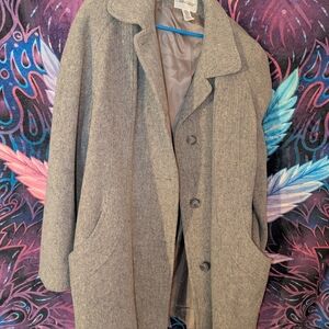 Cabin Creek Gray Pea Coat
